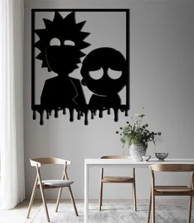 تابلو دیواری Rick And Morty