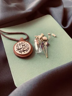 آویز شیشه خودرو با طرح یا عباس