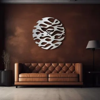 ساعت دیواری طرح موج