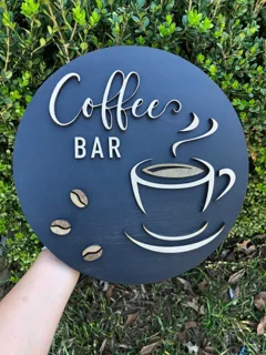 تابلو coffee bar